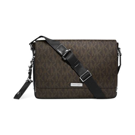 michael kors jet set messenger men|Michael Kors Men's Jet Set Messenger Bag .